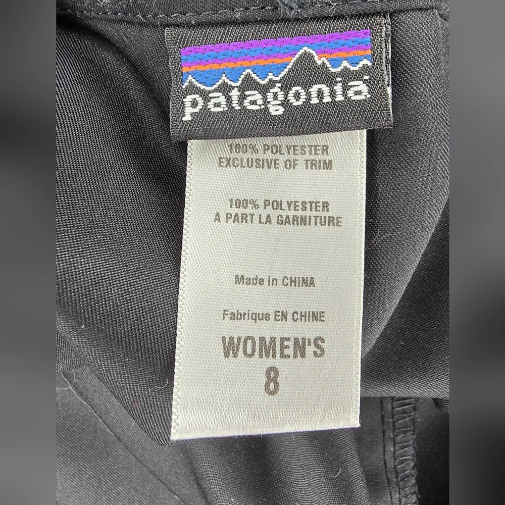 Patagonia Classic Black Women's Skort‎ Size 8